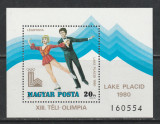 Ungaria 1979 - Jocurile Olimpice de Iarna S/S 1v MNH, Nestampilat