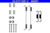 Set accesorii sabot de frana Fiat Doblo, Strada Pick-Up Motor 1.2, 1.2, 1.2 16V, 1.3 D Multijet, 1.6, 1.6 16V, 1.6 16V, 1.6 16V, 1.6 Natural Power,