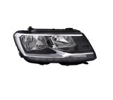Far Volkswagen Tiguan, 05.2016-12.2020, model: Allspace, montare fata, dreapta, cu lumini de zi tip LED; H7+H7+LED+PY21W; electric; cu motor; halogen, TYC