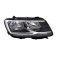 Far Volkswagen Tiguan, 05.2016-12.2020, model: Allspace, montare fata, dreapta, cu lumini de zi tip LED; H7+H7+LED+PY21W; electric; cu motor; halogen