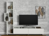 Cumpara ieftin Ansamblu Comoda TV Tulip Alb