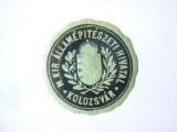 Rar! Ungaria-Cluj Napoca,timbru de control Biroul de Arhitectura de Stat circa 1916,diametrul:39 mm