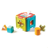 Jucarie educativa Puzzle si sortare Tiny Love, 6 luni+, Multicolor