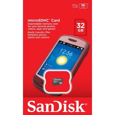 Card Memorie microSDHC SanDisk Ultra, 32Gb, Clasa 4 foto