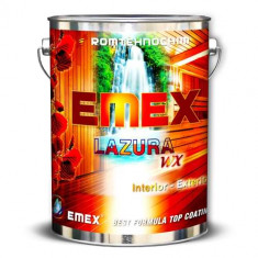 Lazura pentru Lemn &ldquo;Emex WX&rdquo; - Transparent - Bid. 3 Kg