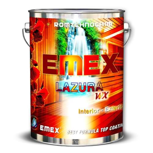 Lazura pentru Lemn &ldquo;Emex WX&rdquo; - Stejar - Bid. 16 Kg