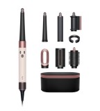 Ondulator multistyler Dyson HS08 Airwrap i.d.&trade; 601848-01, conexiune Bluetooth&reg;, 110.000 de rpm, Ceramic Pink /Rose Gold