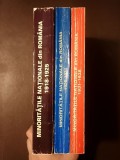 Minoritățile naționale din Rom&acirc;nia: documente (3 vol.: 1918-1925; 1925-1931; 1931-1938) (2 vol. cu sublinieri)