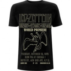 Tricou Led Zeppelin: The Song Remains The Same World Premier foto