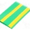 Tub termocontractant, 40mm, 30m, galben-verde, HELLERMANNTYTON - 333-34007