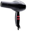 Uscător de păr Nova NV-6130 pentru păr mătăsos și strălucitor, 1800 W, aer cald și natural. (negru)