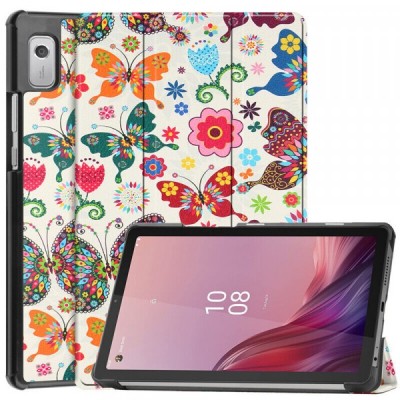Husa pentru Lenovo Tab M9, Techsuit, FoldPro Butterfly, Multicolor foto