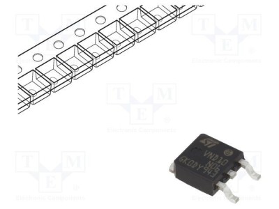Comutator de putere STMicroelectronics low-side 6A SMD DPAK 1 canal foto
