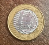 C50 - Moneda foarte veche - Brazilia - 1 real - 2005, America Centrala si de Sud