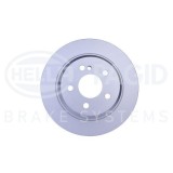 HELLA PRO 8DD 355 108-841 Disc fr&acirc;nă plin, acoperit, fără butuc roată, fără știfturi de roată