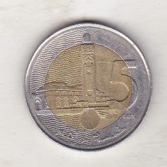 bnk mnd Maroc 5 dirhams 2011 bimetal