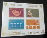 Serbia &amp; Muntenegru &ndash; Bloc &bdquo;50th Anniversary of the First Europa Issue&rdquo;, 2006, neuzat &ndash;40