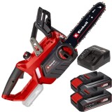 Einhell GE-LC 18/25 Li PXC + Twinpack CB + 4514095 - Drujba 25 cm 4.5 m/s + Set 2 acumulatori si incarcator Li-Ion 18 V 2.5 Ah
