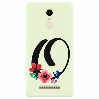Husa silicon pentru Xiaomi Remdi Note 3, Litera O foto
