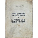 Ghidul străzilor din orașul Oradea &ndash; 1958, bilingv rom&acirc;n-maghiar