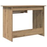 vidaXL Birou cu sertar Stejar Artizanal 100 x 50 x 76 cm Lemn compozit 875249