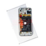 LCD+Touchscreen cu Rama Huawei P40 Lite CRYSTAL Original Service Pack HUAWEI