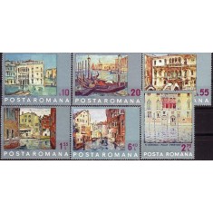 1972 - Reproduceri de arta - Venetia, serie neuzata