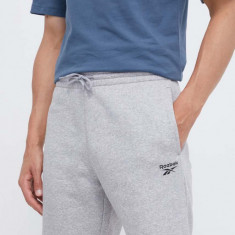 Reebok pantaloni scurti barbati, culoarea gri, melanj