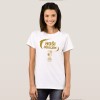 Echipa națională de hochei tricou de dama HO&Scaron;I DĚKUJEM Ice Hockey World Championship Czechia MS 2024 GOLD EDITION White - XL