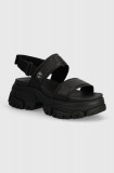 Timberland sandale de piele Adley Way Sandal femei, culoarea negru, TB0A5URZ0151