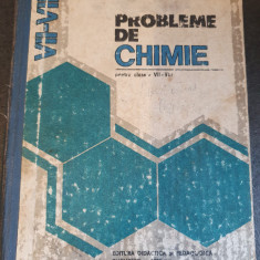 PROBLEME DE CHIMIE PENTRU CLASELE VII-VIII - CORNELIA GHEORGHIU, C PARVU, 1982