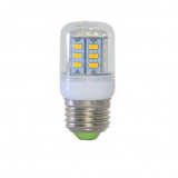 7W E27 Warm White 24 LED`s SMD5730 Corn Bulb AL123, Oem