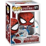 Figurina Funko POP! Games: Spider-Man 2 &ndash; Peter Parker, Advanced Suit