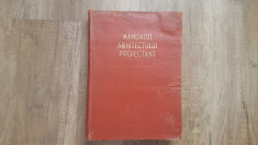 Manualul arhitectului proiectant, vol. 1 1954 foto