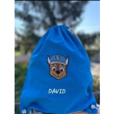 Saculet gradinita personalizat Chase