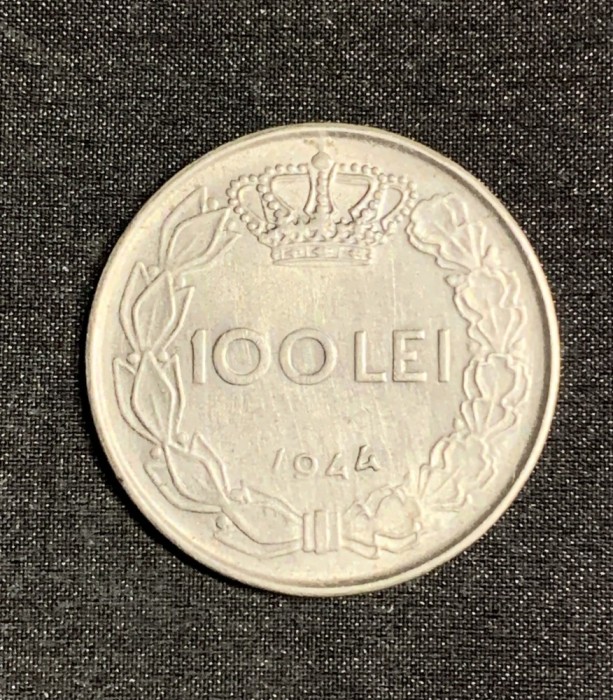 Moneda 100 lei 1944