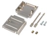 ENCITECH Carcasa adaptor D-Sub 15 pin ecranat DAPK15-JS/MET Plastic Argintie