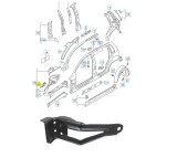 Suport aripa fata SEAT IBIZA (6J), 04.2008-04.2012; IBIZA/CORDOBA (6L), 02.2002-2008; SKODA FABIA 2000-2015; RAPID (IND), 11.2011-; ROOMSTER/PRAKTIK
