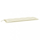 Cumpara ieftin Perna banca de gradina, crem, 150x50x7 cm, textil oxford