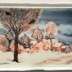 Carte Postala - Villeroy and Boch - Winter Village - cutie originală