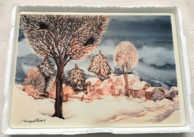 Carte Postala - Villeroy and Boch - Winter Village - cutie originală foto