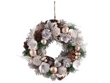 Coronita Craciun brad artificial decorat 30 cm