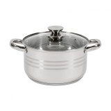 SEMIOALA INOX+CAPAC, 22X12.5 CM, 4.5 L, MYRA, COOKING BY