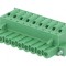 Regletă de Conexiuni Deconectabilă 5,08mm 9 Piste Dreaptă Mufă