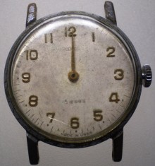 K.066 CEAS MECANIC BARBATESC POBEDA ZIM 2608 USSR 15 JEWELS