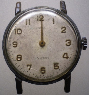 K.066 CEAS MECANIC BARBATESC POBEDA ZIM 2608 USSR 15 JEWELS foto