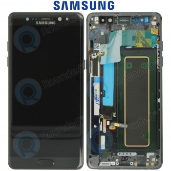 Samsung Galaxy Note 7 (SM-N930F) Unitate de afișare completă neagră GH97-19302A foto