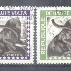 Haute Volta 1963 Animals, used AE.274