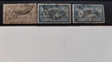1900 Franta Merson Y.T.120,123 perf.-stamp., Stampilat