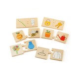 Puzzle din lemn - Perechea potrivita, Edc